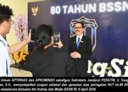 Ketua Umum APTIKNAS dan APKOMINDO Hadiri HUT BSSN ke-80, Tegaskan Dukungan terhadap RUU KKS serta Penguatan Kolaborasi Nasional