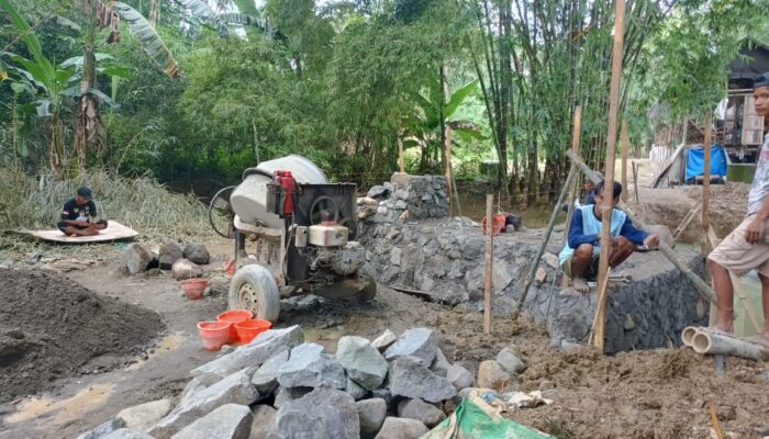 Jembatan Garuda Mulai Dibangun, Harapan Baru Penghubung Antar Dukuh di Jengolo