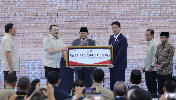 Satgas PKH Serahkan Rp11,4 Triliun ke Negara, Presiden Prabowo: Total Penyelamatan Capai Rp31,3 Triliun