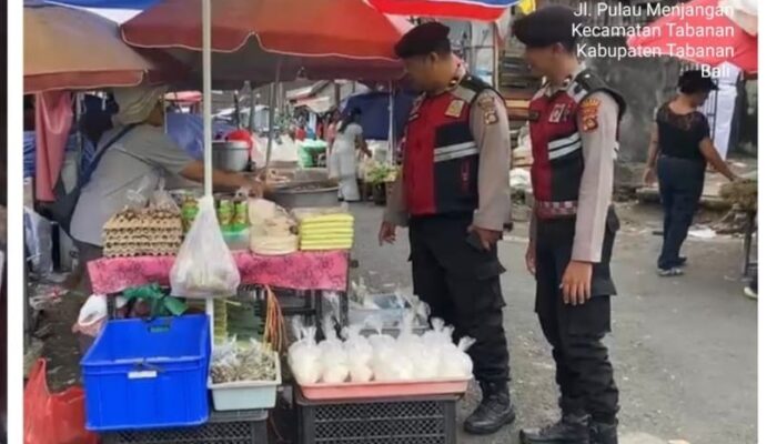 Patroli PADI Bali, Sat Samapta Polres Tabanan Perkuat Kamtibmas dan Ajak Warga Cegah Kejahatan 4C