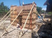 Tahap Penentu Dimulai, Begisting Jembatan Garuda di Desa Bolo Dikebut Jelang Pengecoran