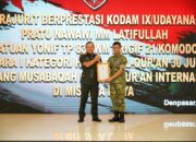 Pangdam IX/Udayana Pimpin Sertijab Pejabat Utama dan Beri Penghargaan Prajurit Juara MHQ Internasional