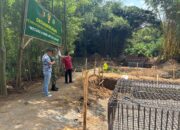 Pastikan Pembangunan Sesuai Standar, Dandim Tulungagung Tinjau Jembatan Perintis Garuda