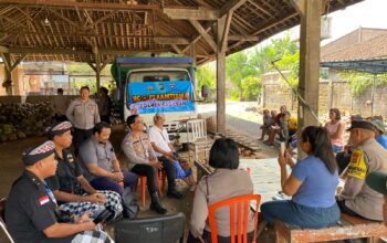 Ngopi Kamtibmas di Desa Bantas, Sat Binmas Polres Tabanan Perkuat Sinergitas dan Jaga Kondusifitas Wilayah