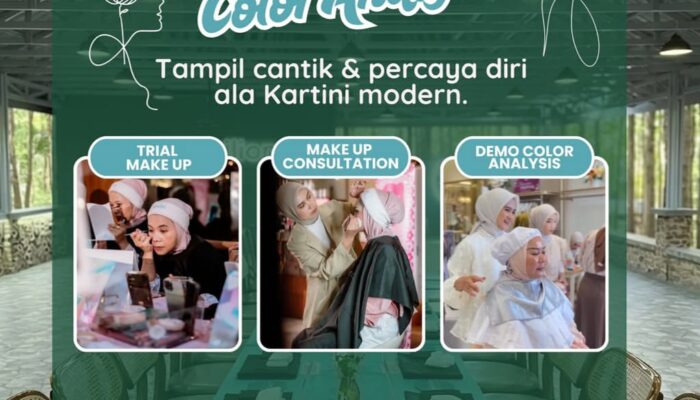 Beauty Class & Color Analyst di Bukit AsLan Lampung, Angkat Percaya Diri Perempuan ala Kartini Modern