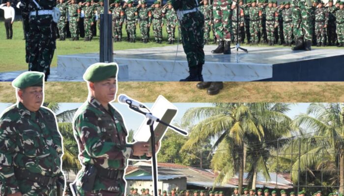 Kasdim 0418/Palembang Pimpin Upacara 17-an, Tekankan Disiplin dan Bijak Bermedia Sosial