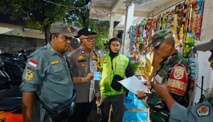 Babinsa Koramil 1611-07/Denbar-Melaksanakan Sidak Penduduk NON PERMANEN (DUKTANG) Di Wilayah Denpasar Barat