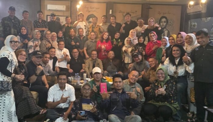 Suparman: “Tak Ada yang Instan”, Rubi: “Tak Pernah Kejar Jabatan” Reuni Lintas Generasi KONI Palembang Perkuat Soliditas