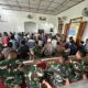 Pererat Silaturahmi,Satgas TMMD 128 Gebang Sholat Jumat Bersama Warga 