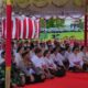 Kapolsek Kediri Menghadiri Upacara Pemelaspasan di Pure Padmasana RSUD Singasana Nyitdah Kediri