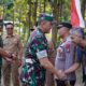 Dandim 0808/Blitar Dampingi Pangdam V/Brw Kunjungi Lokasi Brigif/Yonif TP Di Kesamben