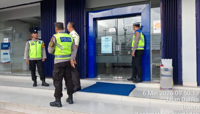Jaga Kondusifitas, Polsek Selemadeg gelar Patroli KRYD dan Aksi Kemanusiaan