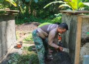 Dukungan Babinsa Percepat Realisasi Jembatan Perintis Garuda di Desa Sawangan Airmadidi