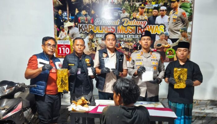 Tim Elang Musi Polres Musi Rawas Hentikan Kurir dari Muratara, Sabu 2 Kilogram Lebih dan Ekstasi 20 Butir Berlapis Kemasan Ganda Disita