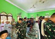 Satgas TMMD 128 Kodim 0203/Langkat Tak Pernah Tinggalkan Ibadah 