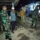 Jaga Keamanan Malam Hari, Babinsa Sungsang Patroli Bersama Warga