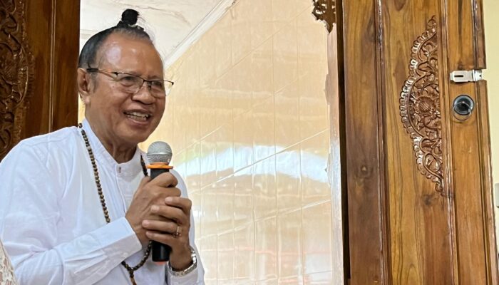 Ida Pandita Rsi Acarya Swi Rarendra Maha Dharma Tekankan Makna Spiritual Nyepi dalam Dharma Santi Caka 1948 di Gria Sempidi