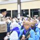 444 Jemaah Haji Kloter 13 Embarkasi Palembang Bertolak ke Tanah Suci, Kakanwil Ingatkan Jemaah Disiplin Gunakan APD