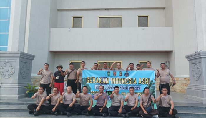 Sinergi Polri dan Masyarakat, Polres Prabumulih Bersihkan Tempat Ibadah Lewat Program BELIDA