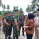 Tinjau Jembatan di Gebang, Tim Wasev TMMD Apresiasi Kerja Satgas Bagus