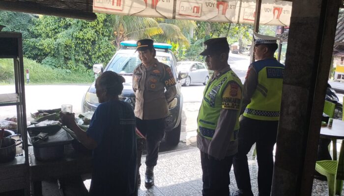 Polsek Selemadeg Intensifkan Patroli Presisi Barcode, Jaga Stabilitas Wilayah