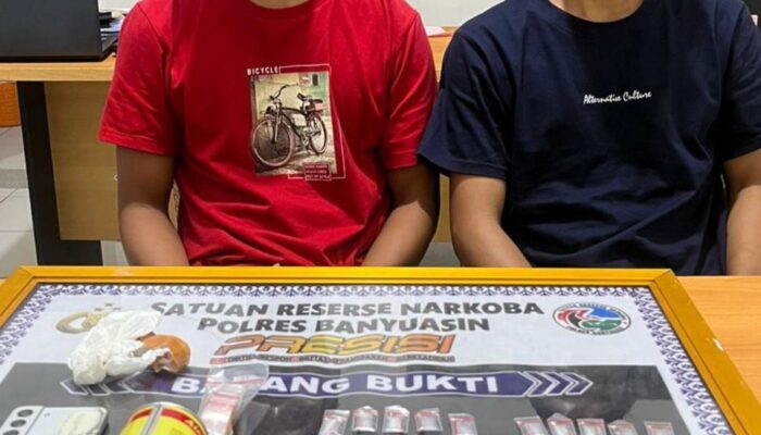 Sabu 45 Paket 15,60 Gram dalam Gudang Muara Padang Banyuasin Disita, Dua Tersangka Lintas Wilayah Dijerat Permufakatan Jahat