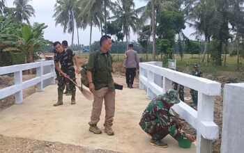 Ketua Poktan Sebut RTLH, Jalan dan Sumur Bor TMMD 128 Sangat Bermanfaat bagi Warga Pasar Rawa
