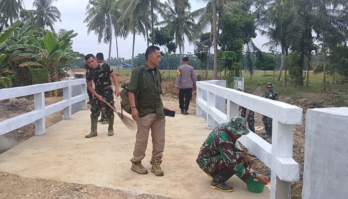 Ketua Poktan Sebut RTLH, Jalan dan Sumur Bor TMMD 128 Sangat Bermanfaat bagi Warga Pasar Rawa