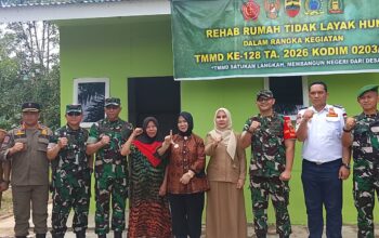 TMMD 128 Langkat Tuntaskan 20 Sasaran, Tim Wasev Apresiasi Kinerja Kodim 0203/Langkat di Desa Pasar Rawa