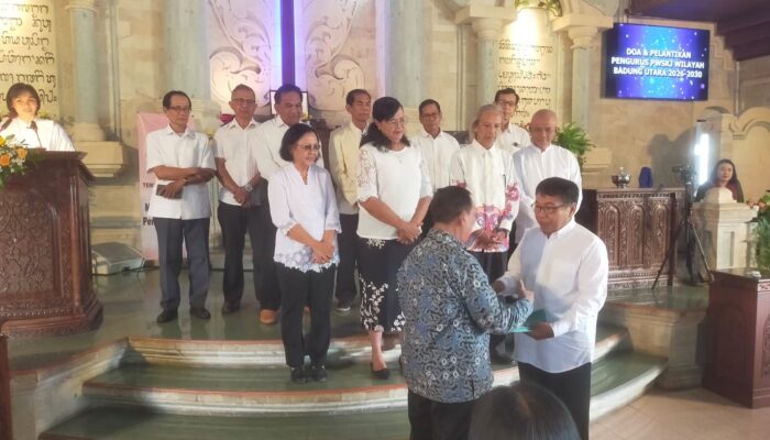 Pelantikan Pengurus PWSKJ Badung Utara Periode 2026–2030 Berlangsung Khidmat di GKPB Galang Ning Hyang