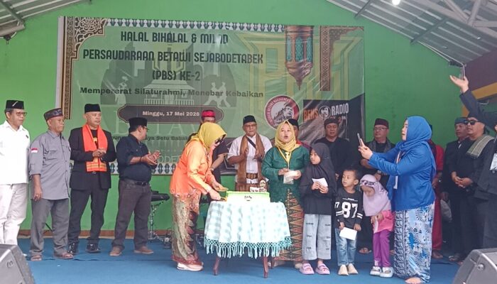 Milad ke-2 PBS dan Halal Bihalal di Setu Babakan, Perkuat Silaturahmi dan Kepedulian Sosial