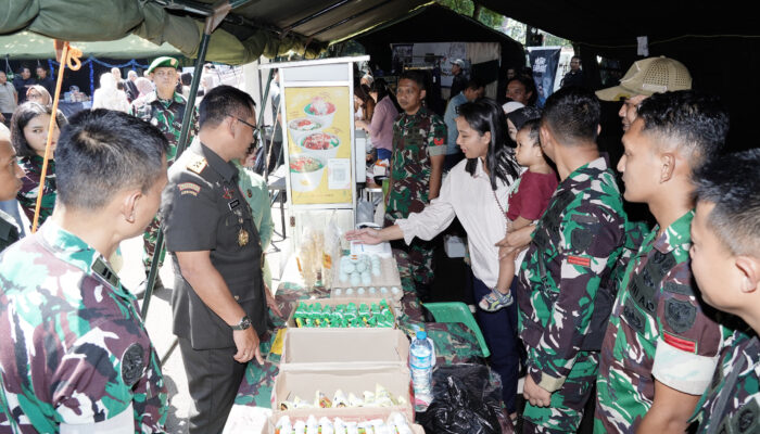 HUT ke-80 Kodam III/Slw Gelar Bazar UMKM