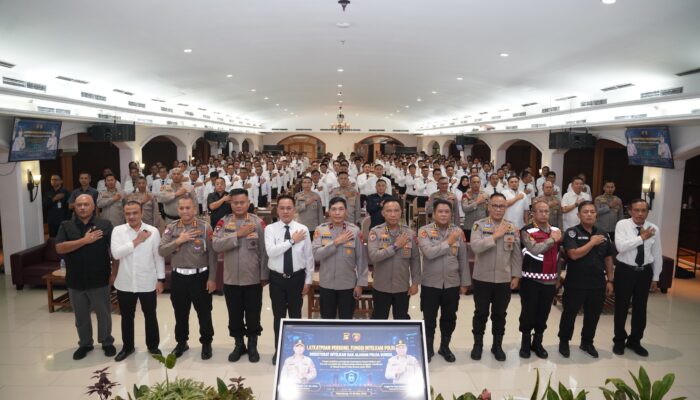 Wakapolda Sumsel Buka Latkatpuan Intelkam 2026, Perkuat Stabilitas Kamtibmas Kawalan Program Prioritas Presiden