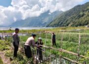 Dukung Program Pemerintah, Sat Polairud Polres Bangli Bersinergi dengan Warga Pesisir Danau Batur