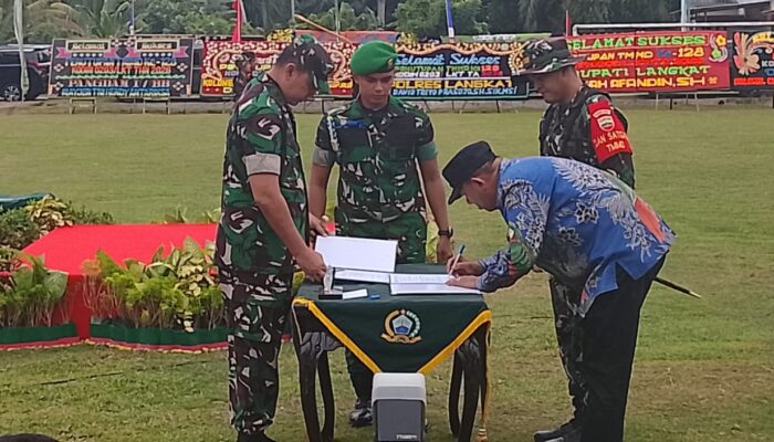 Wilayahnya Dibangun Infrastruktur, Bupati Langkat Ucapkan Terima Kasih kepada TNI