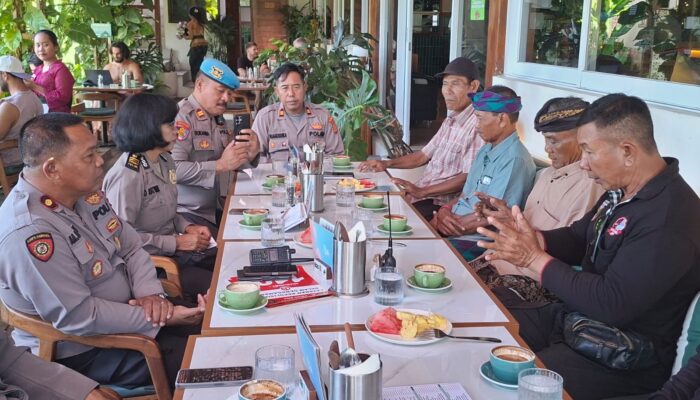 Safari Kamtibmas Polres Badung di Desa Cemagi, Perkuat Sinergitas Menuju Zero Kriminal