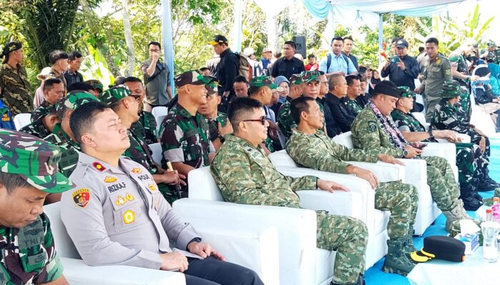 Pangdam III/Siliwangi Diwakili Danrem Resmi Tutup TMMD ke-128 Kodim 0621/Kabupaten Bogor