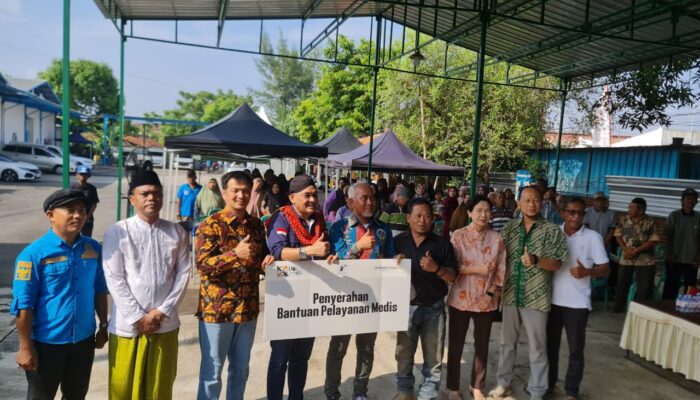 ANTUSIAS! 640 WARGA MINTARAGEN TEGAL IKUTI BAKSOS DJARUM FOUNDATION DAN YBSI KE 33 DI CV MSI KOTA TEGAL 