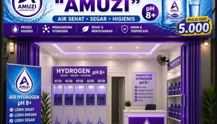 Depot Air Minum Sehat “AMUZI” Hadir di Kembangan Utara, Sediakan Beragam Pilihan Air Berkualitas
