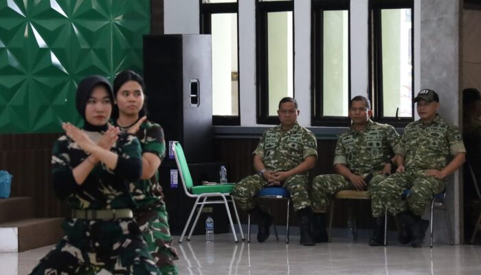 Kodam XIX Tuanku Tambusai Matangkan Atlet Pencak Silat Militer Jelang Lomba Virtual TNI AD