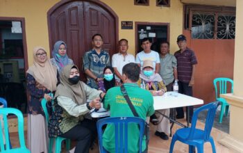 CKG (Cek Kesehatan Gratis) Jemput Bola, Kelurahan Sungai Buah dan Puskesmas Sabokingking Hadirkan Layanan Kesehatan Gratis untuk Warga