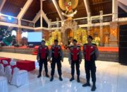 Jamin Keamanan Festival Kecamatan Tabanan 2026, Kapolsek Tabanan Pimpin Langsung Pengamanan di Gedung Kesenian I Ketut Maria