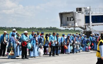Debarkasi Palembang Sudah Pulangkan 1.770 Jemaah, Kloter 4 Tiba Sabtu Siang