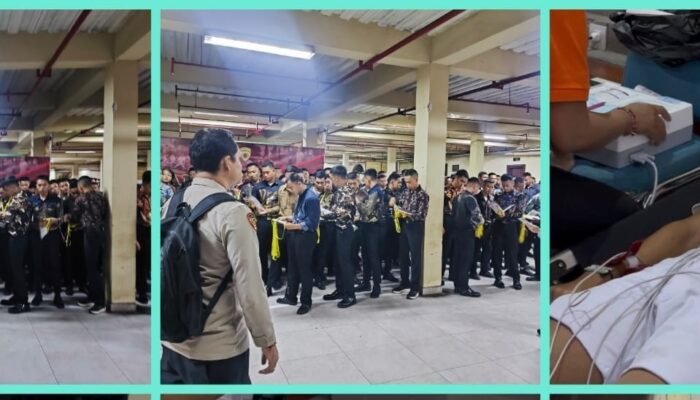 12 Casis Polres Tabanan Ikuti Rikkes Tahap II, Wujudkan Seleksi Polri yang Bersih, Transparan dan Humanis