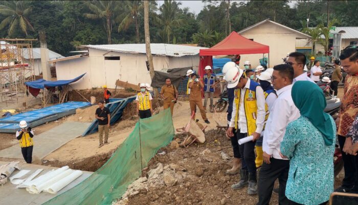 Gubernur Banten Tinjau Progres Sekolah Rakyat Pandeglang, Pembangunan Dikebut Menuju Operasional Juli 2026