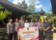 Sambut Hari Bhayangkara ke-80, Kapolsek Kerambitan Dampingi Kapolres Tabanan Gelar Anjangsana ke Kediaman Anggota dan Warakawuri