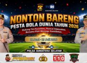 Kapolda Sumsel Ajak Warga Jaga Kamtibmas Lewat Momentum Piala Dunia 2026
