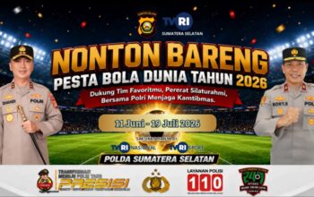 Kapolda Sumsel Ajak Warga Jaga Kamtibmas Lewat Momentum Piala Dunia 2026