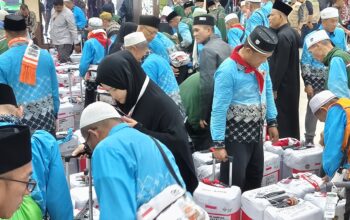 437 Jemaah Kloter 9 Debarkasi Palembang Tiba di Tanah Air, Satu Jemaah Wafat dan Satu Masih Dirawat di Arab Saudi