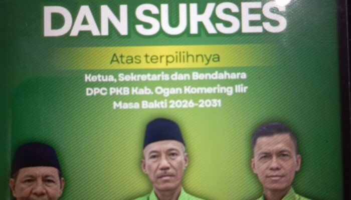 Dja’far Shodiq Kembali Pimpin PKB OKI, Dinilai Berhasil Antar Partai Raih Ketua DPRD